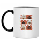 Кружка двухцветная