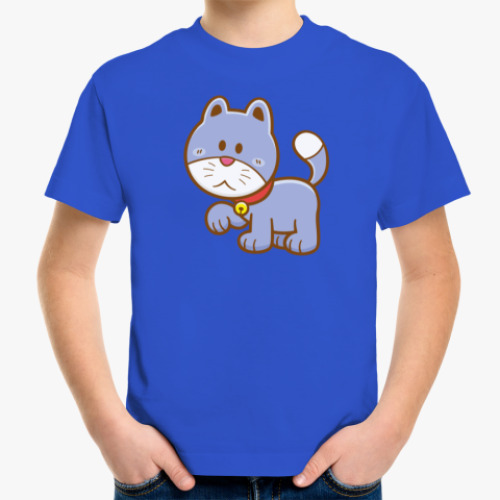 Детская футболка Котик