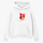 Толстовка худи оверсайз