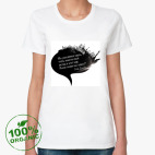 Женская футболка органик