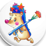 ЁЖИК С ГВОЗДИКОЙ