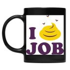 Кружка цветная UV-DTF