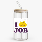 Банка с бамбуковой крышкой