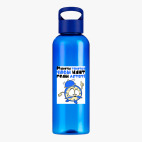 Прозрачная спортивная бутылка