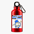 Металлическая бутылка 400 мл UV-DTF