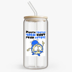 Банка с бамбуковой крышкой