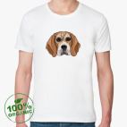 Мужская футболка органик