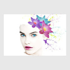 Постер 40 х 60 см Лотос