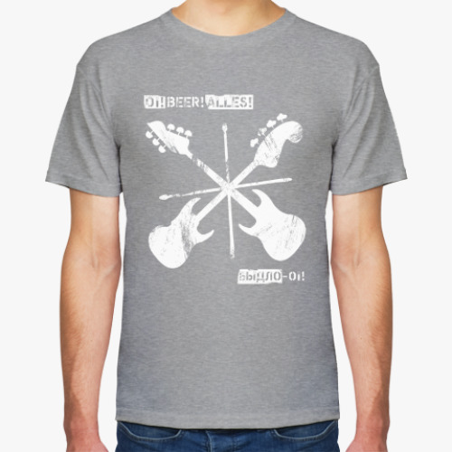 Футболка с принтом ОВА