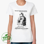 Женская футболка органик