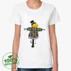 Женская футболка органик