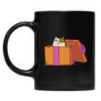 Кружка цветная UV-DTF