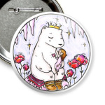 Полярный медведь и девочка