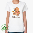 Женская футболка органик