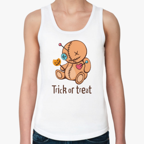 Женская майка с принтом Хэллоуин