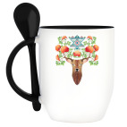 Кружка с ложкой