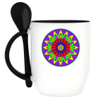 Кружка с ложкой