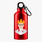 Металлическая бутылка 400 мл UV-DTF