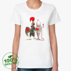 Женская футболка органик