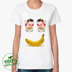 Женская футболка органик