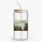 Банка с бамбуковой крышкой