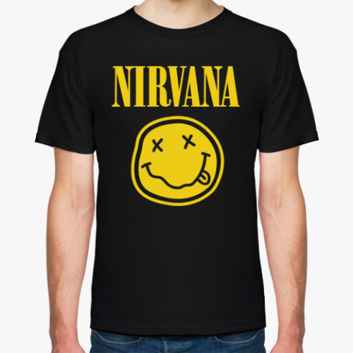 Футболка с принтом Nirvana