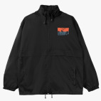 Ветровка с капюшоном