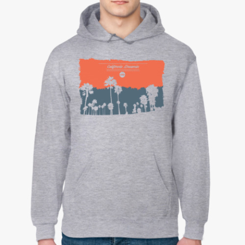 Толстовка худи Город в Калифрнии (USA)