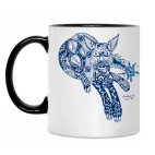 Кружка двухцветная