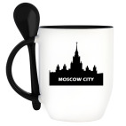 Кружка с ложкой