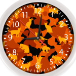 Коты на камуфляже