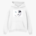 Толстовка худи оверсайз