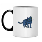 Кружка двухцветная