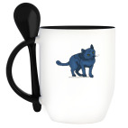 Кружка с ложкой