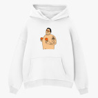 Толстовка худи оверсайз