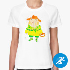 Женская спортивная футболка