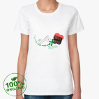 Женская футболка органик