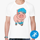 Мужская спортивная футболка