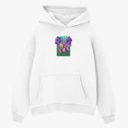 Толстовка худи оверсайз