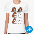 Женская спортивная футболка