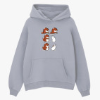 Толстовка худи оверсайз