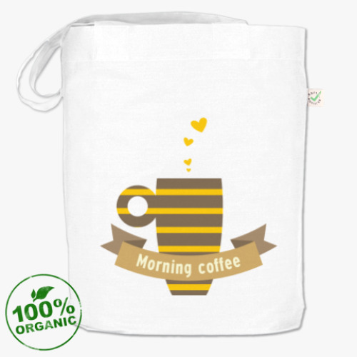 Сумка шоппер Morning coffee