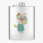 Фляжка стальная