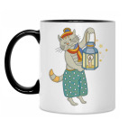 Кружка двухцветная