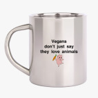 Кружка металлическая