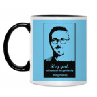 Кружка двухцветная