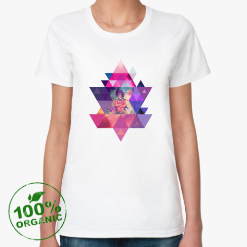 Женская футболка из органик-хлопка с принтом 'HIPSTA SWAG' collection: Edward Scissorhands