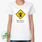 Женская футболка органик