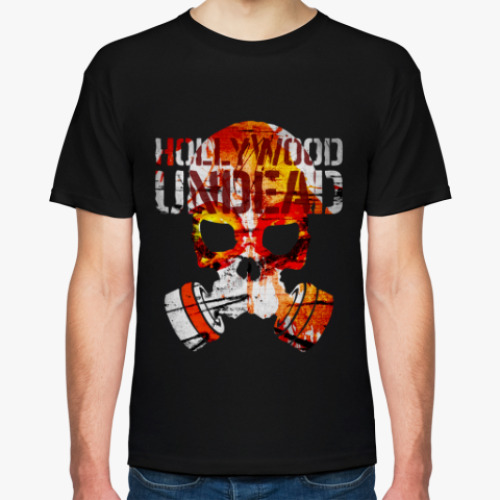 Футболка с принтом Hollywood Undead Gas Mask
