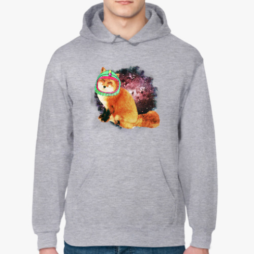 Толстовка худи с принтом CosmoFox